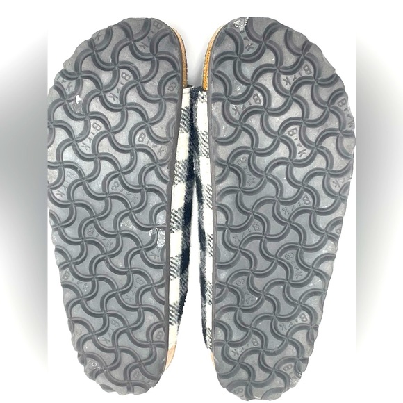 RARE Birkenstock Black & White Check Arizona - Fall Plaid - Picture 9 of 9